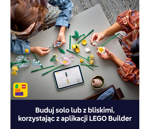 LEGO Botanicals 10347 Mały bukiet żółtych kwiatów - 1308165 - zdjęcie 9